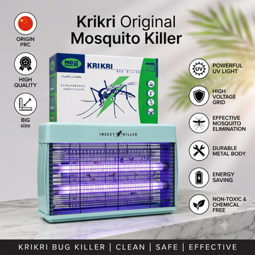 Kri Kri Original Ultra-Powerful Electric Mosquito & Bug Killer (Big Size)
