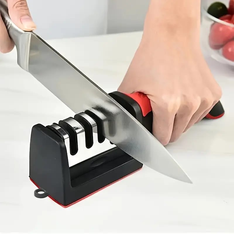 3-Stage Professional Kitchen Knife Sharpener