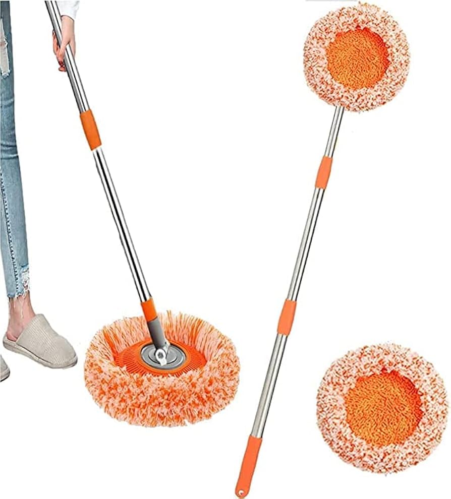 Sunflower Mop - Adjustable Cleaning & Dusting Mop